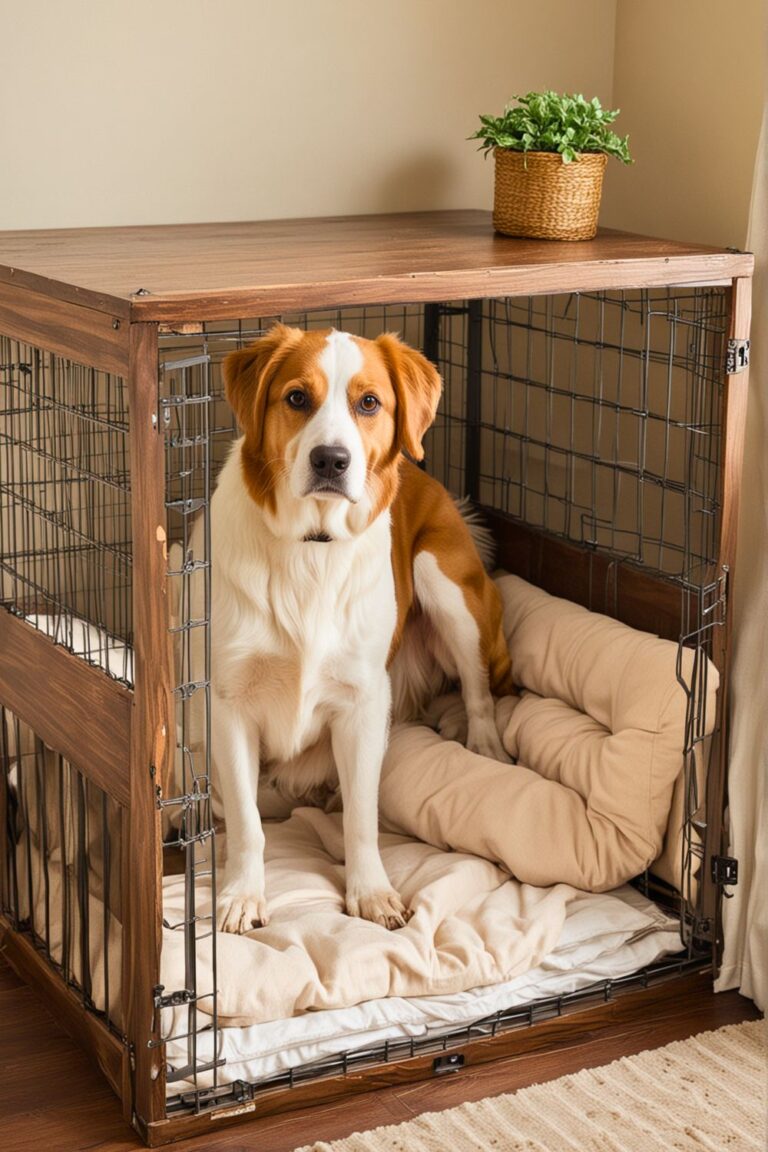 Curated visual reference: Picture Idea: Top 15 DIY Dog Crate Ideas Within Budget