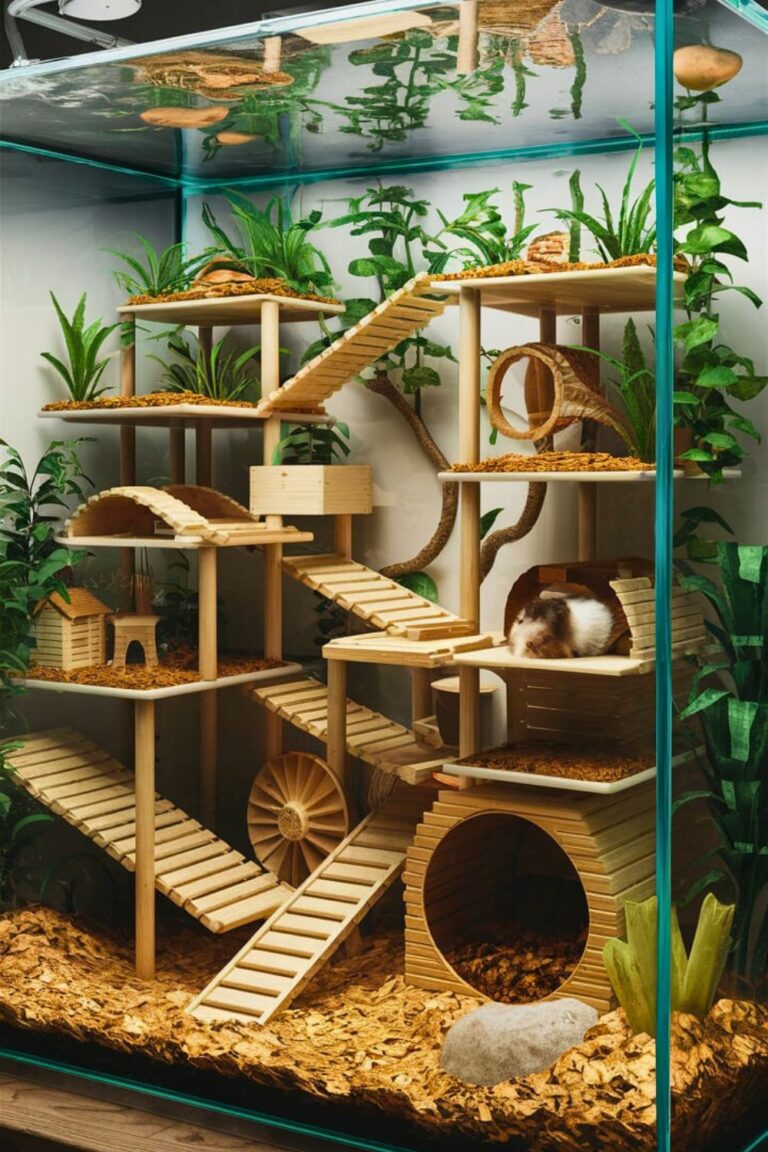 20 DIY Hamster Cage [Within Budget] – craftydiyers.com
