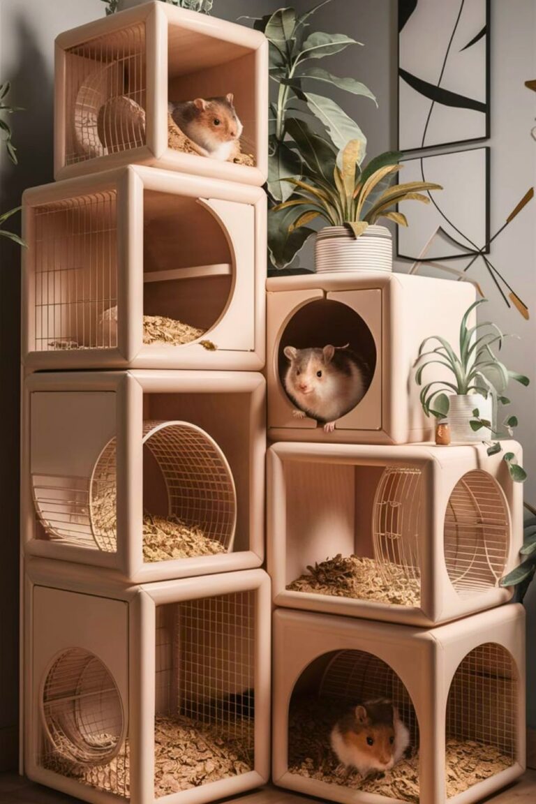 View of 20 DIY Hamster Cage [Within Budget] – craftydiyers.com