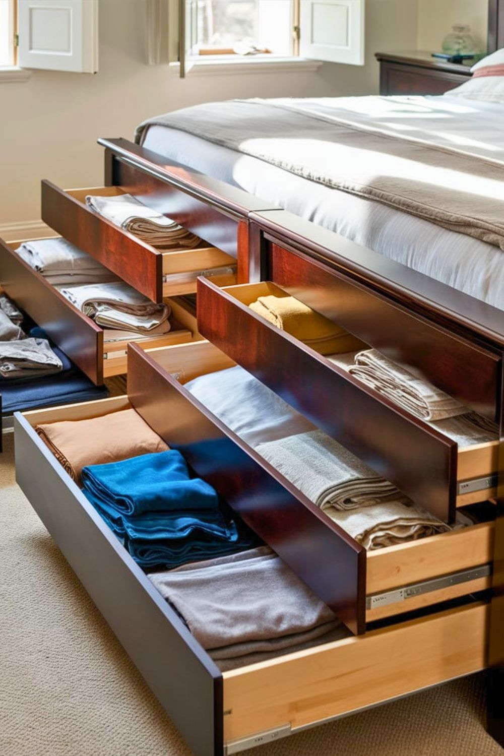 25 Storage Ideas For Bedrooms [Easy To Copy] – craftydiyers.com