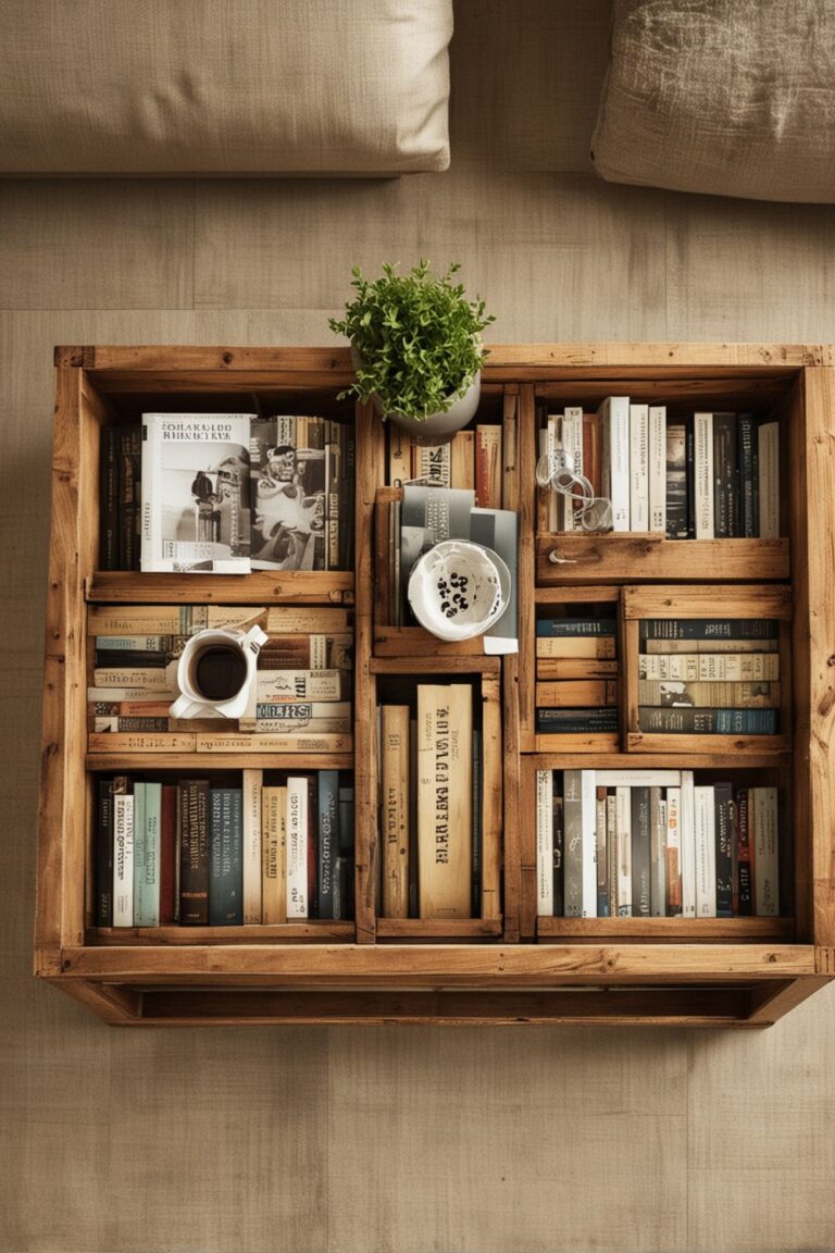 25 DIY Coffee Table [Make Within Minutes]