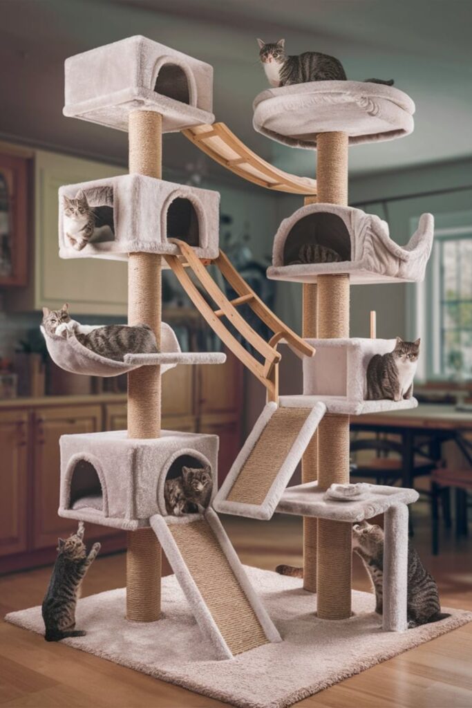 15 DIY Cat Bridge [Within Budget] – craftydiyers.com