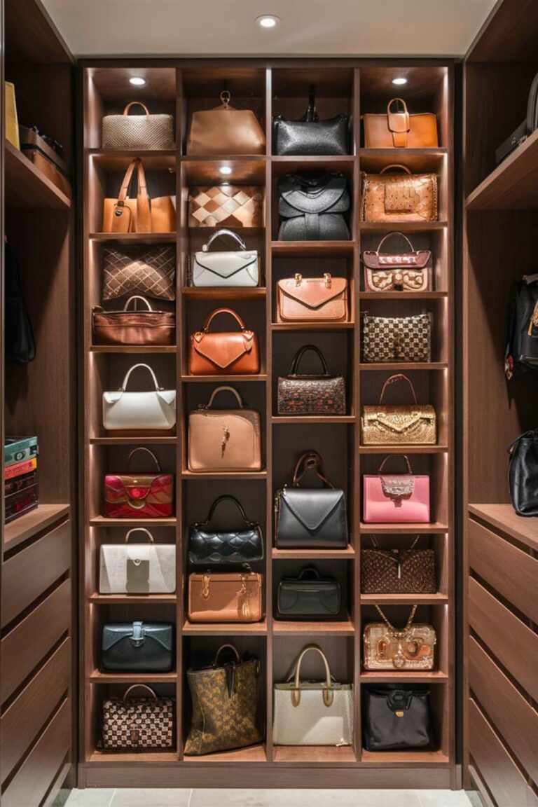 20 Purse Storage Ideas [Store Within Minutes] – craftydiyers.com