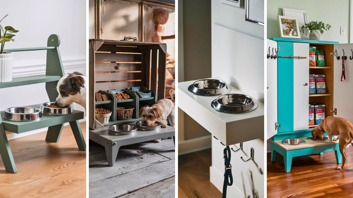 Curated visual reference: Fresh Look at Top 20 Dog Feeding Station DIY Within Budget