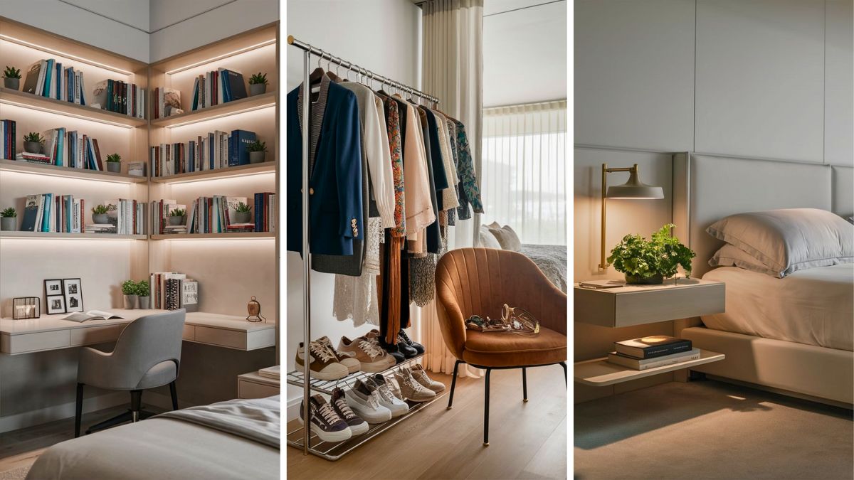 25 Storage Ideas For Bedrooms [Easy To Copy]