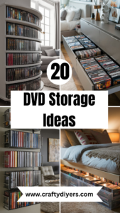20 DVD Storage Ideas [Within Budget] – craftydiyers.com