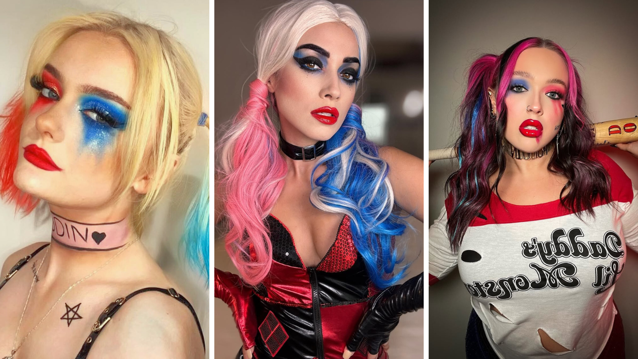 Harley Quinn Makeup Looks